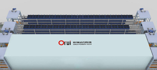 智能立體倉儲式高溫老化房