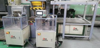 高溫刀板校直生產(chǎn)線(xiàn)